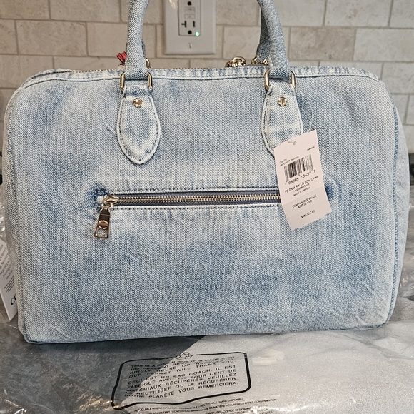 BNWT COACH DENIUM LARGE ROWAN - Picture 4 of 8